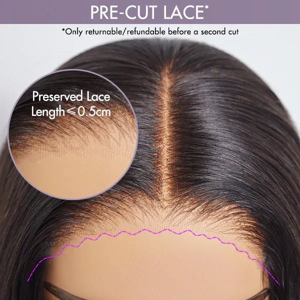 Natural Blonde Highlights Curly Lace Wig – Casual Wear
