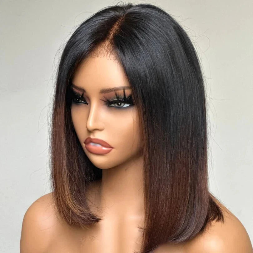 5x5 Lace Closure Straight Wig – Charming & Soft Texture