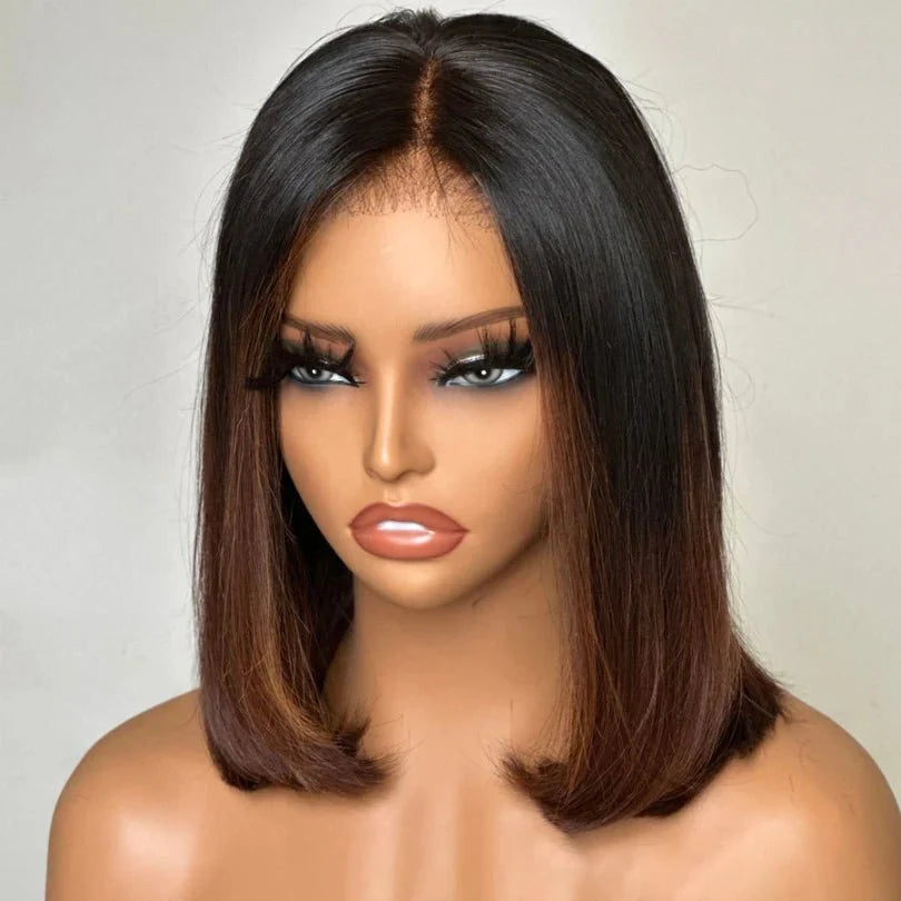 5x5 Lace Closure Straight Wig – Charming & Soft Texture