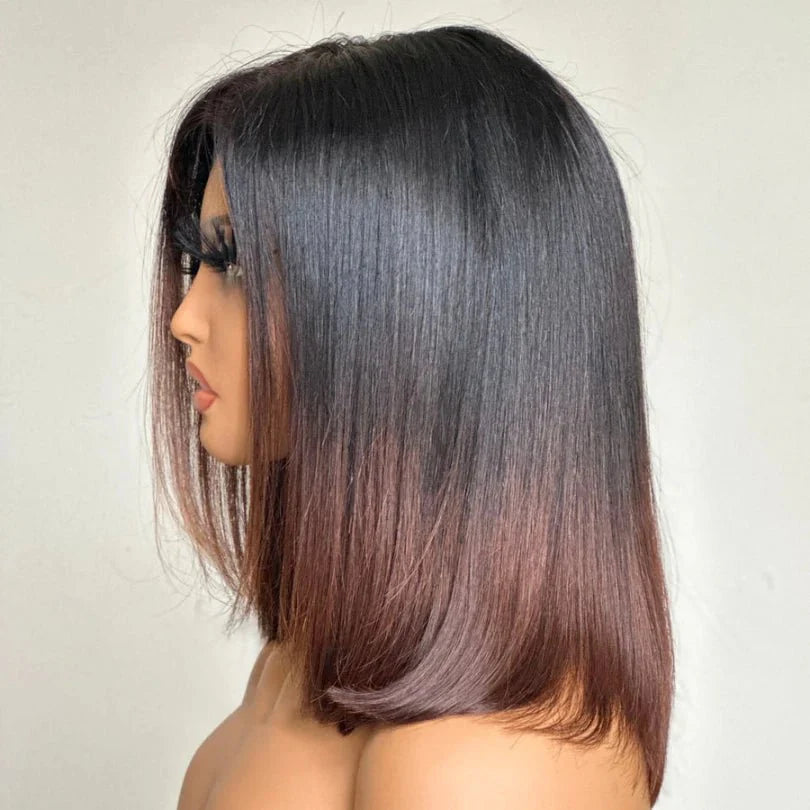 5x5 Lace Closure Straight Wig – Charming & Soft Texture