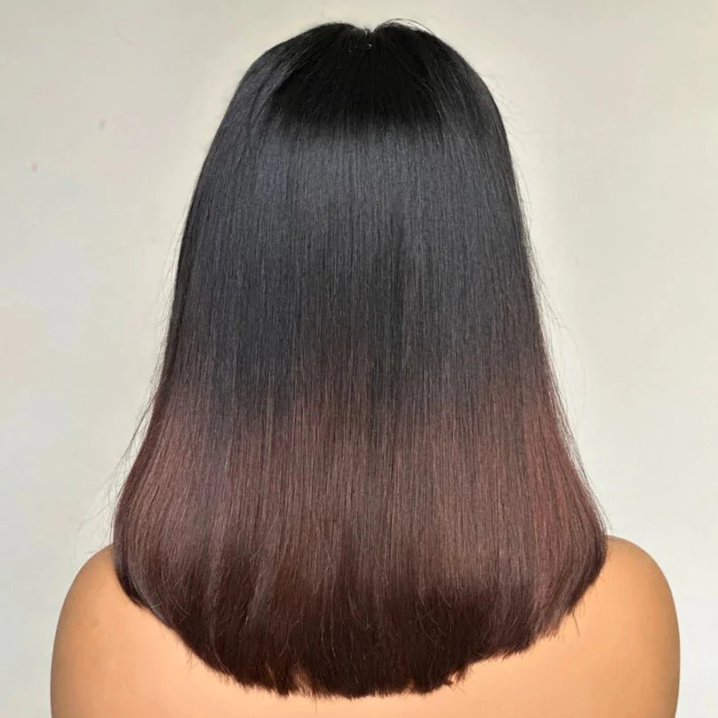 5x5 Lace Closure Straight Wig – Charming & Soft Texture