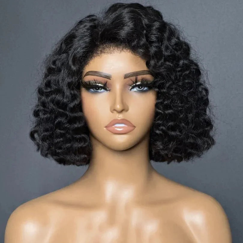 Soft Water Wave Bob Wig Stylish and Short Cut Design