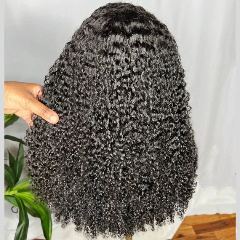 Long Afro Curly Wig – Comfortable Fit, Kinky Edges & Baby Hair