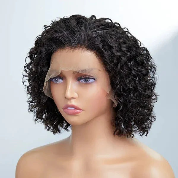Lady’s Curly Bob Wig – Summer Pixie Cut, Stylish & Fresh