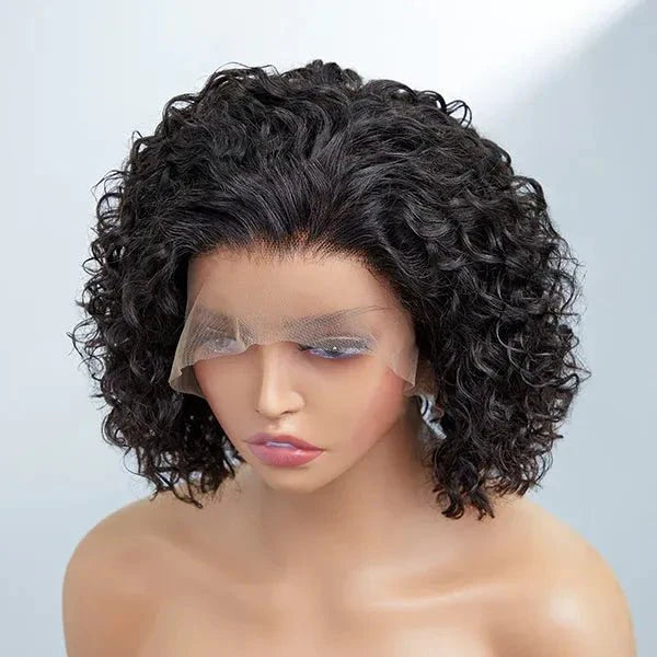Lady’s Curly Bob Wig – Summer Pixie Cut, Stylish & Fresh