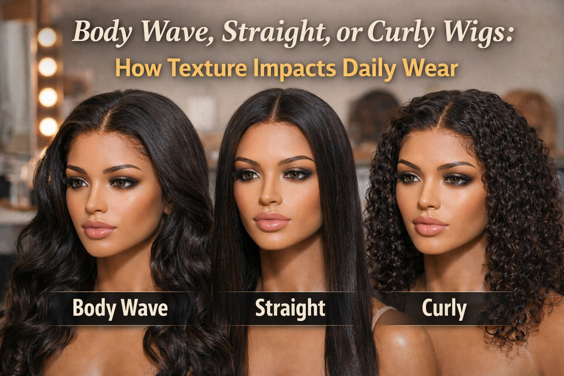 Body Wave, Straight, or Curly Wigs: How Texture Impacts Daily Wear