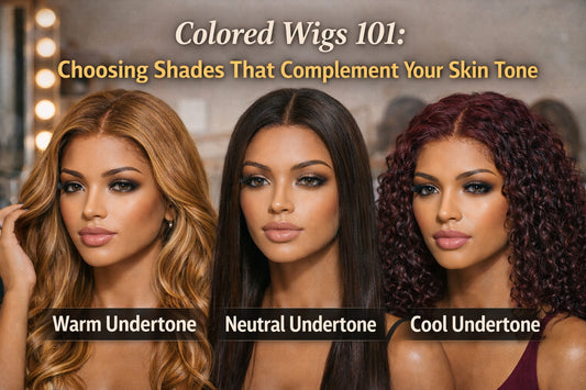 Colored Wigs 101: Choosing Shades That Complement Your Skin Tone