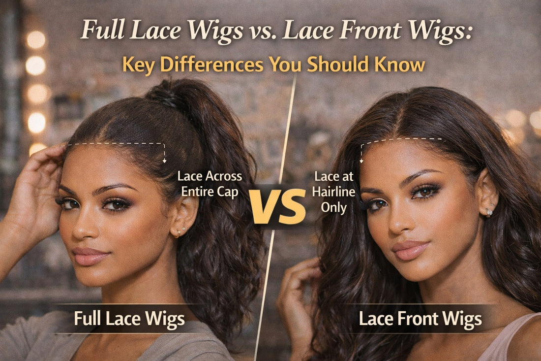 Full Lace Wigs vs. Lace Front Wigs: Key Differences You Should Know