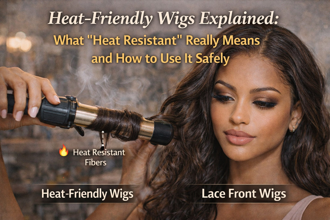 Heat-Friendly Wigs: What “Heat Resistant” Really Means and How to Use It Safely
