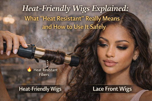 Heat-Friendly Wigs: What “Heat Resistant” Really Means and How to Use It Safely