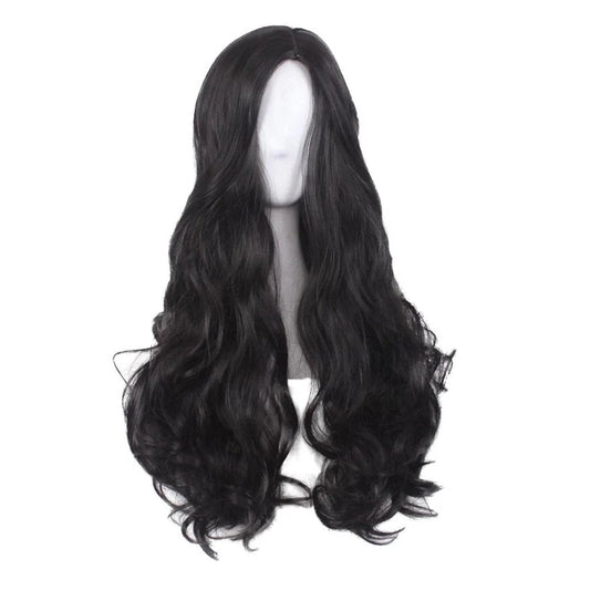 Wig long hair curling wave fashion women synthesize hair