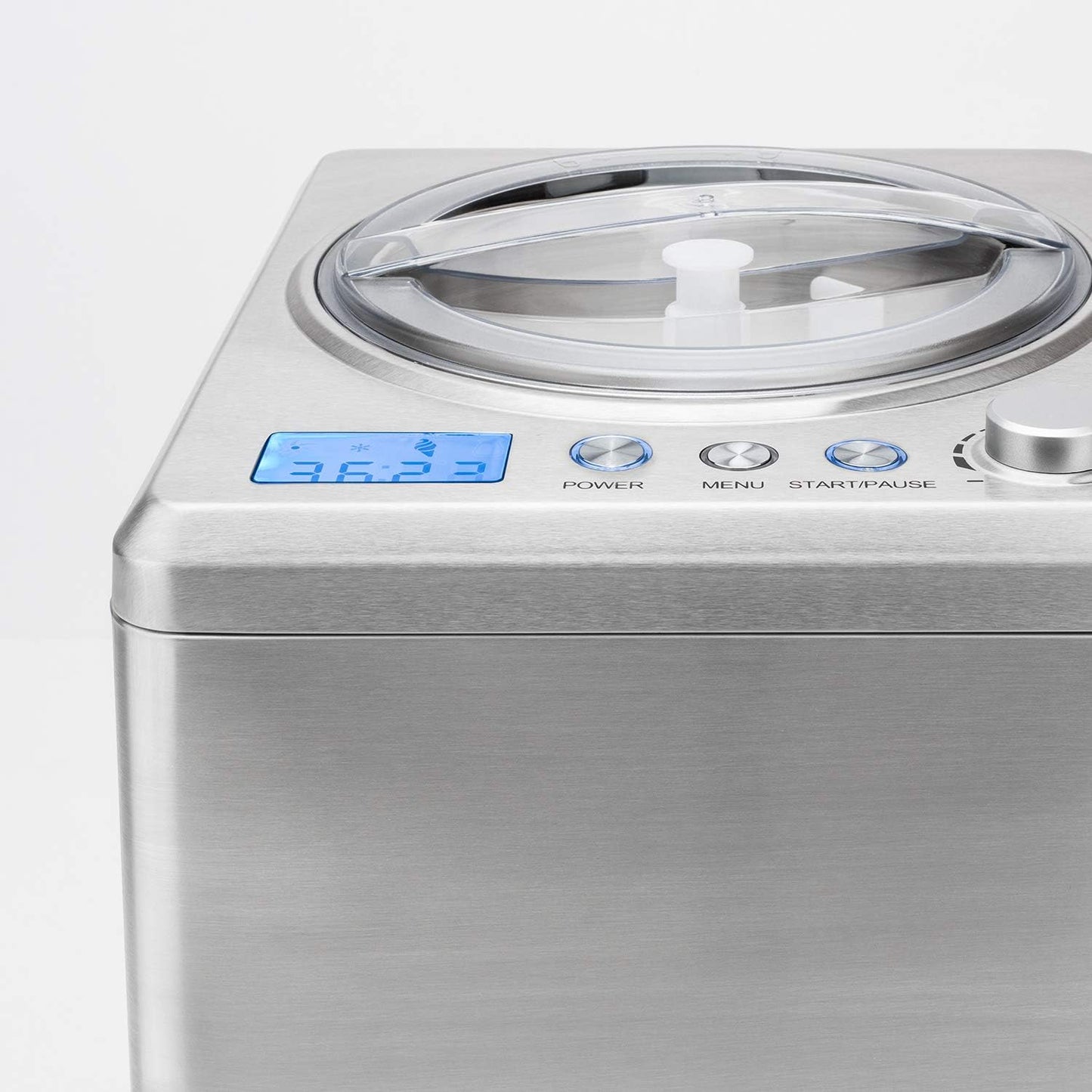 Machine à glace électrique 2L 180W avec réfrigérant et stockage de froid - Sorbet et glace