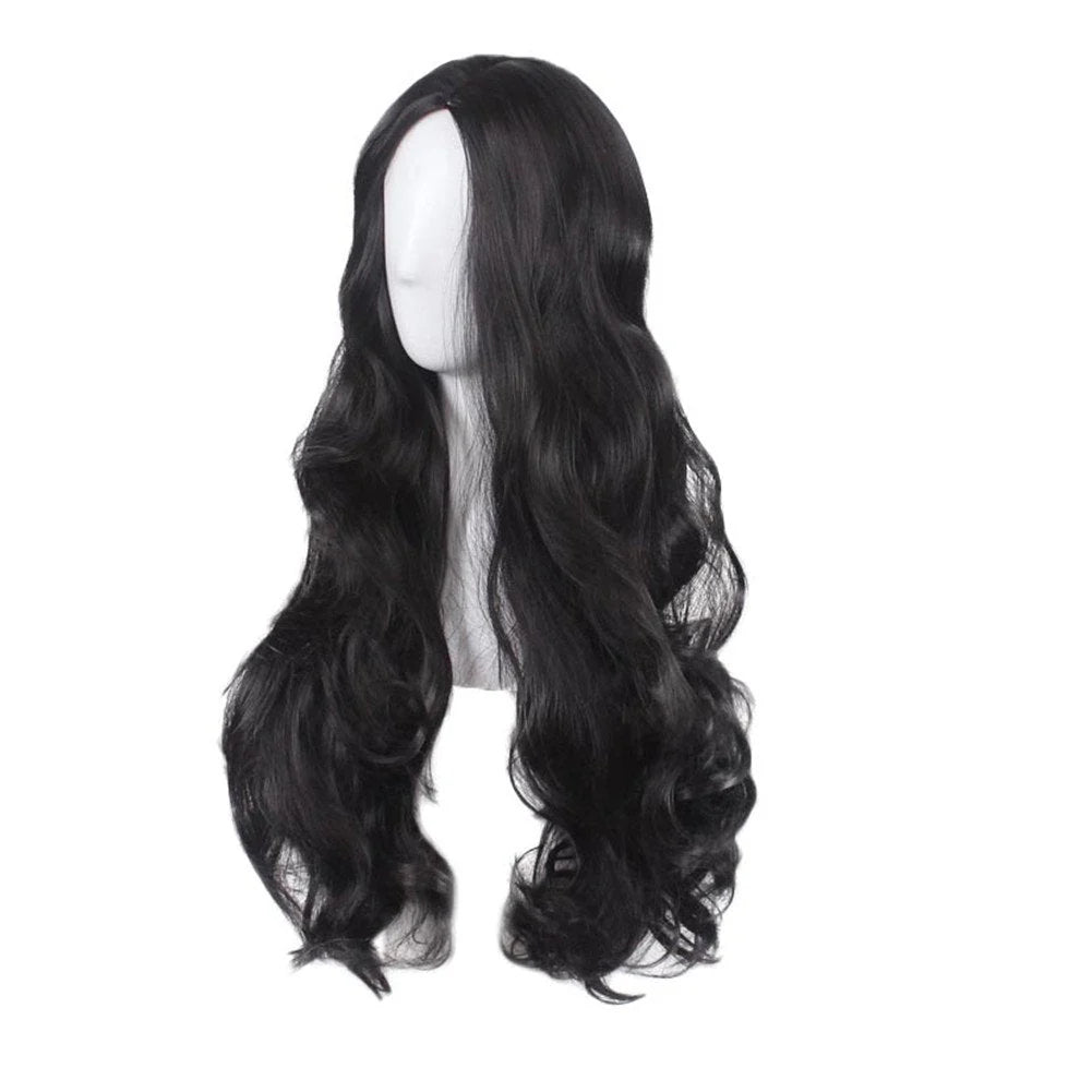 Wig long hair curling wave fashion women synthesize hair