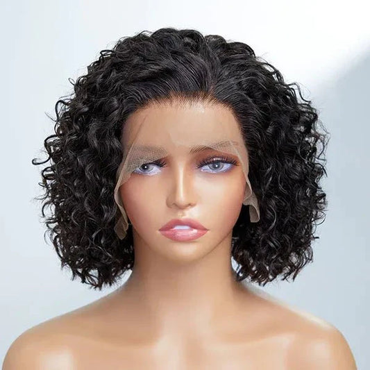 Lady’s Curly Bob Wig – Summer Pixie Cut, Stylish & Fresh